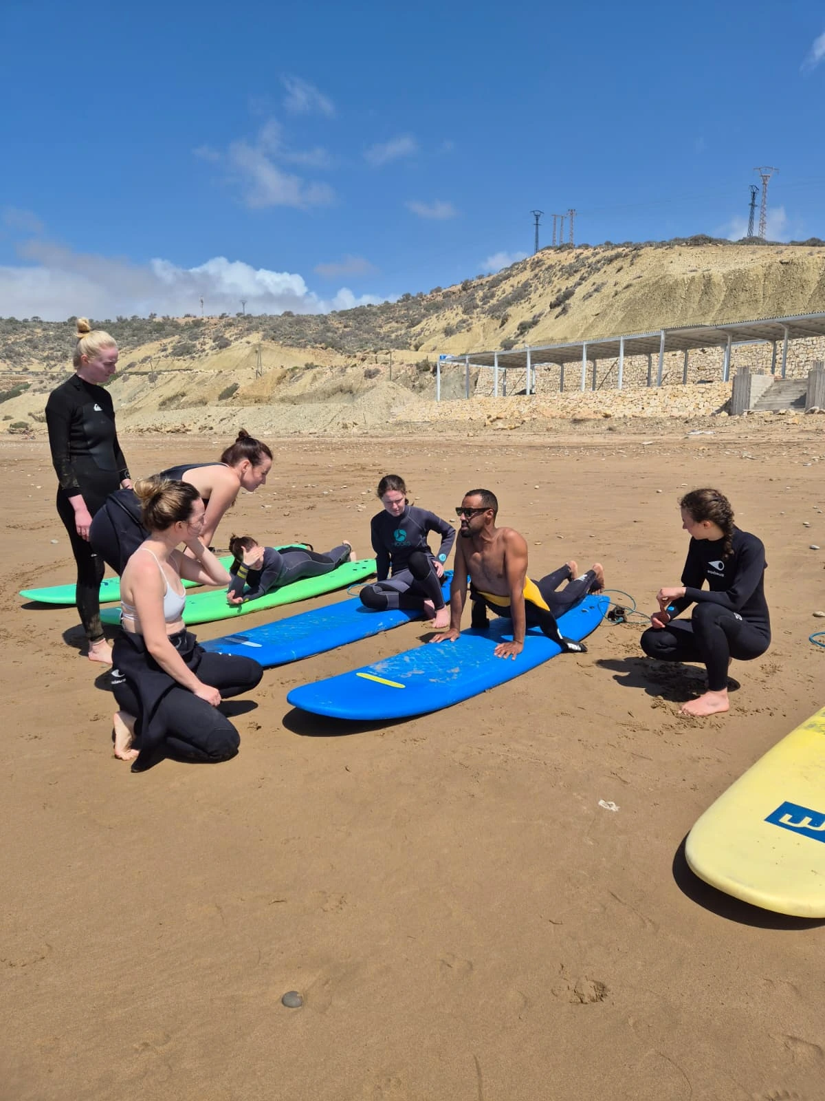 Surf lessons
